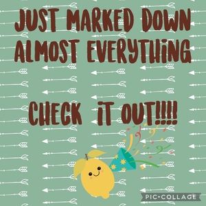 Things have to move. So I’m making lots of mark downs. Happy FALL. 🎉🎉